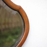 Large vintage mirror, wall mirror, beveled mirror, wall mirror