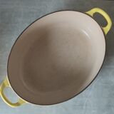 Le Creuset Yellow Oval Casserole