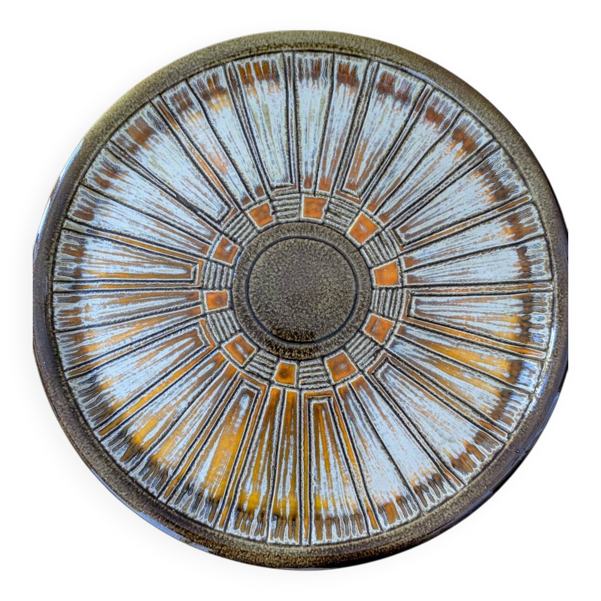 Plat vintage en céramique