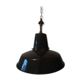 Vintage industrial hanging lamp "Reflector"