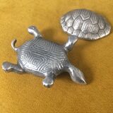 Vintage turtle shaped box