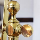 Brass psyched mirror 160x29cm