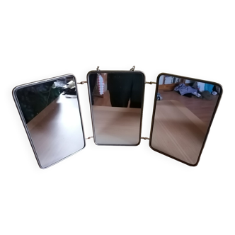 Barber mirror triptych