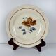 Set de 6 Assiettes à dessert Sarreguemines motif fleur , première moitié du