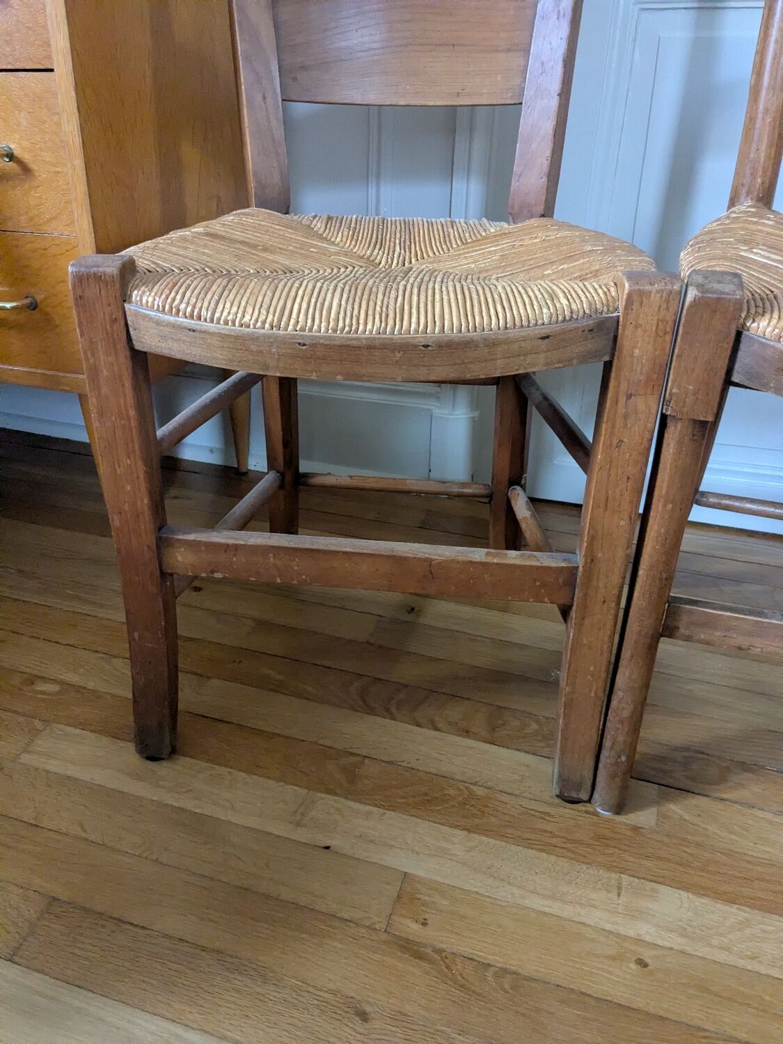 Set of 4 antique chairs