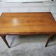 Vintage Scandinavian design table in Teak asymmetric extension by Johannes Andersen 1960