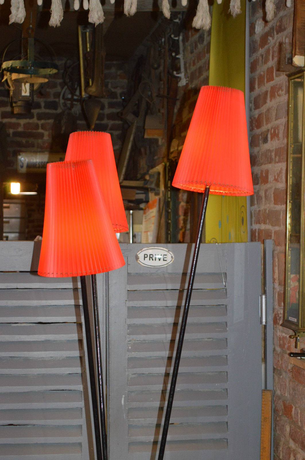 Lampadaire vintage en fer
