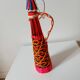 Vintage scoubidou bottle