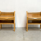 Deux tables de nuit italiennes