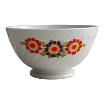 Sarreguemines earthenware bowl