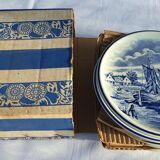 Set 6 assiettes Delfts for Royal Sphinx Holland by Boch Belgium