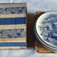 Set 6 plates Delfts for Royal Sphinx Holland by Boch Belgium