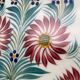 Serving dish and ceramic presentation of Quimper floral motif
