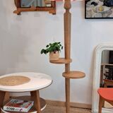 Vintage 1950s wall coat rack