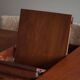 Art Deco dining table in teak, with butterfly extension, Danish cabinetmaker, 1940s.