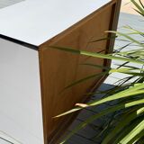 White formica buffet