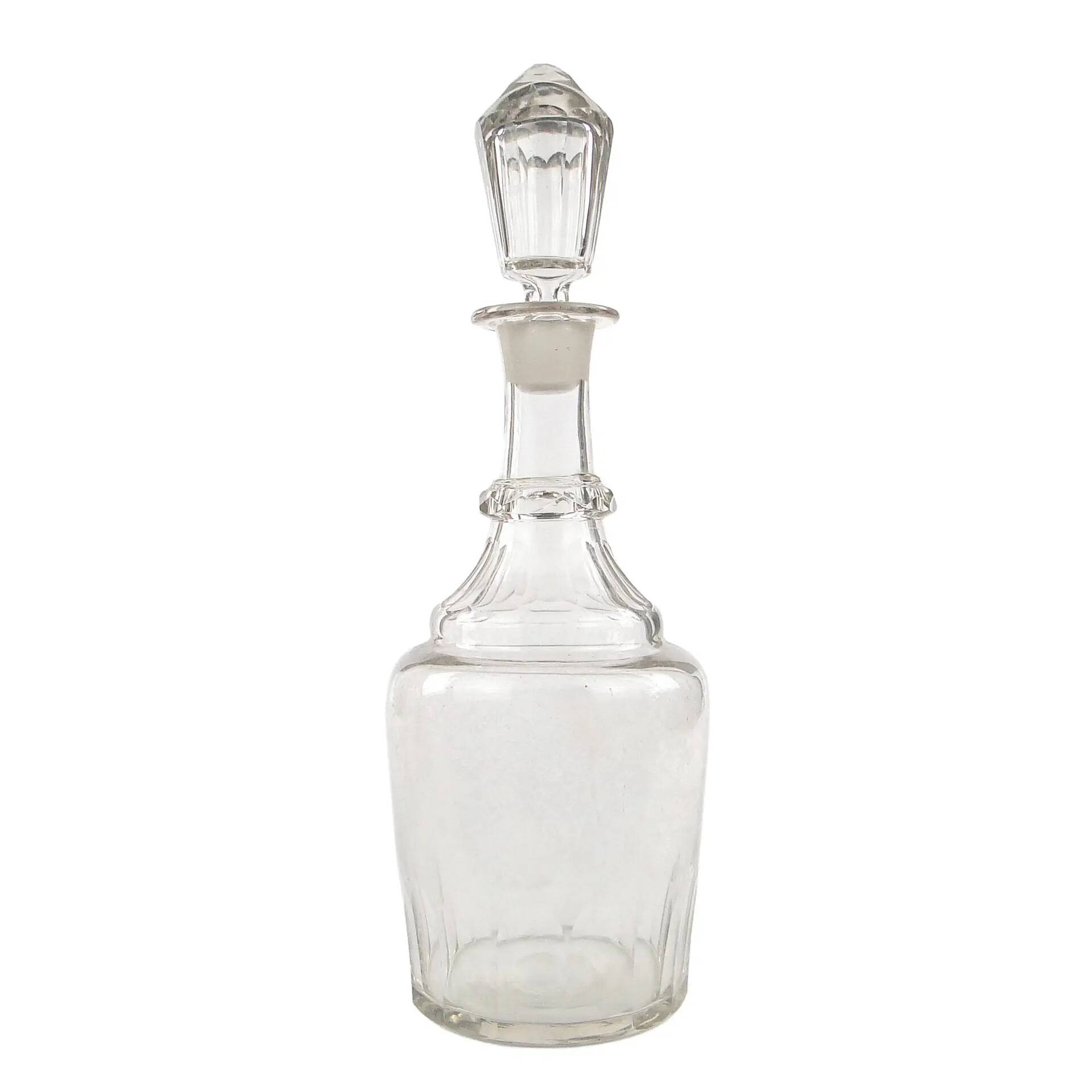 Art Deco carafe, crystal, Sweden, 1950s