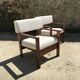 Paire de fauteuils scandinave