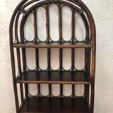 Shelf rattan library