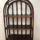 Shelf rattan library