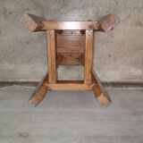 Vintage wooden bar stool