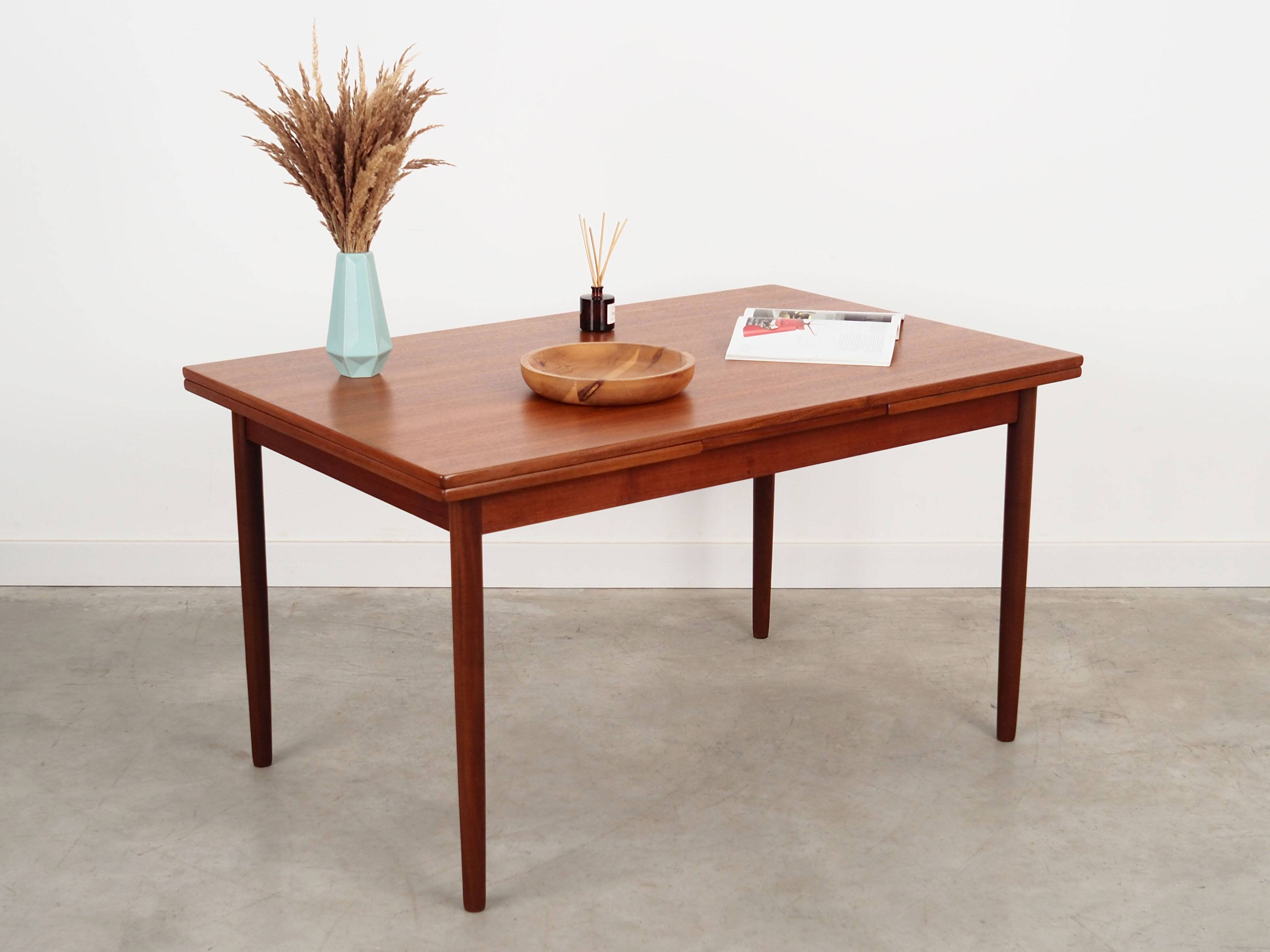 Teak table, Danish design, 1970s, production: Denmark