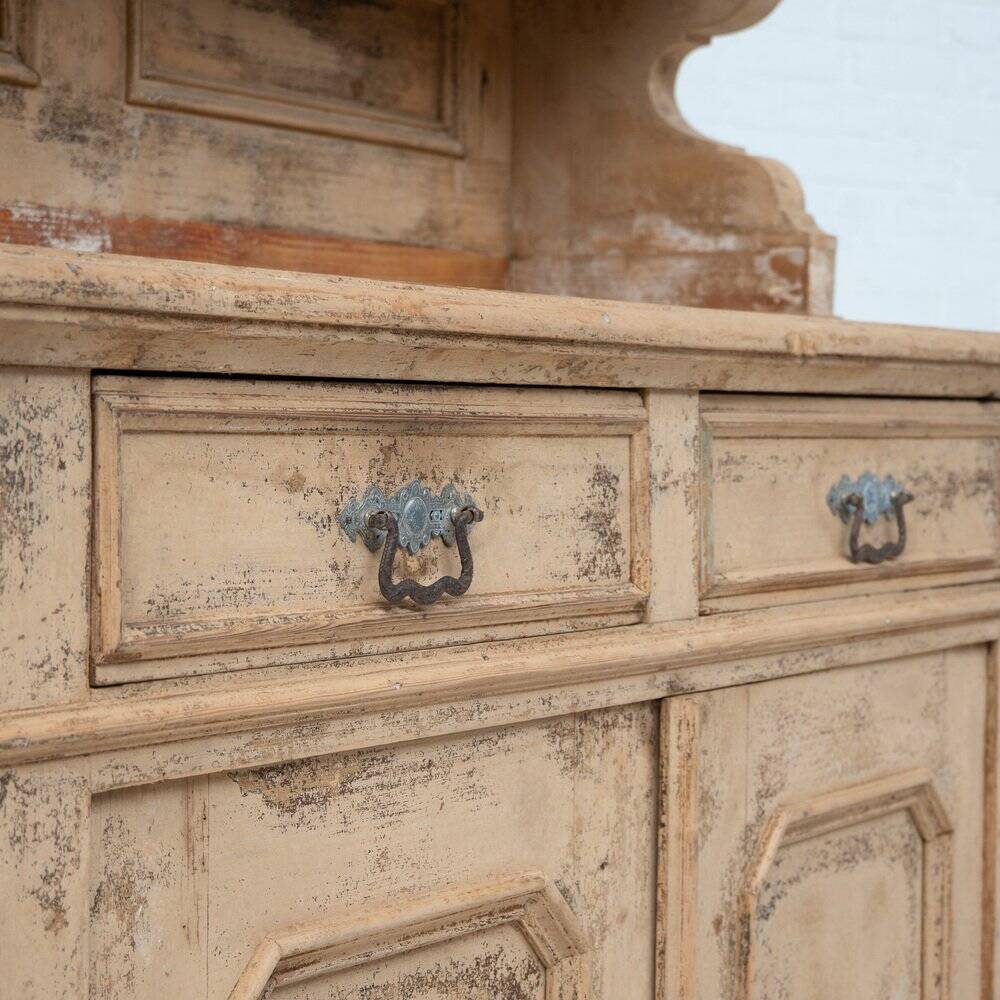 Antique French Two-Part Buffet, 1880