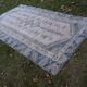 Vintage distressed Turkish Oushak rug 150 x 275 cm