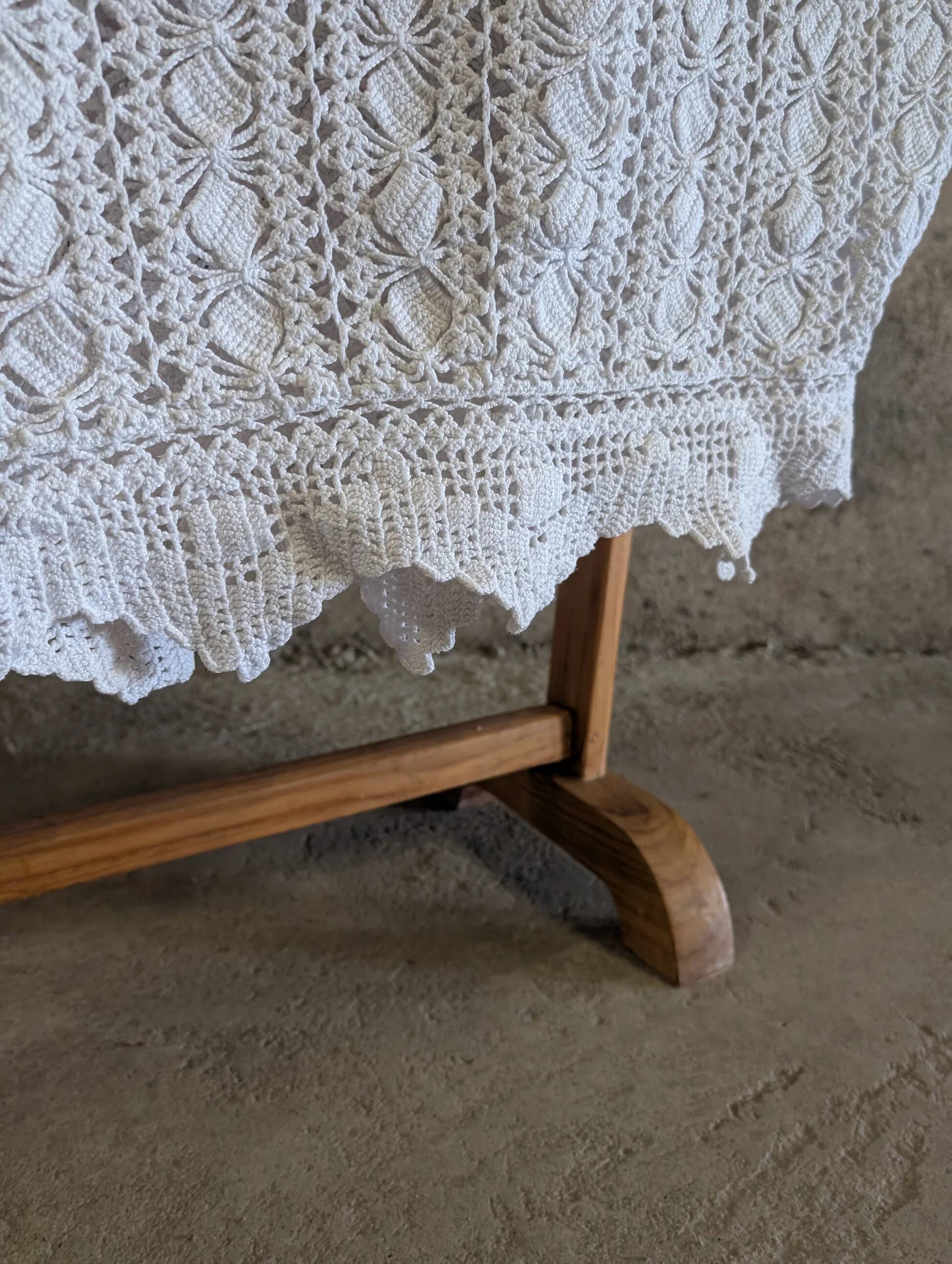 Couverture en crochet