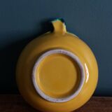 Lemon bowl in slipware