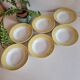 Set of 6 deep plates Badonviller