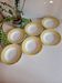 Set of 6 deep plates Badonviller