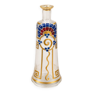 Bouteille émaillée - art