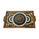 Craft butterfly wings service dish