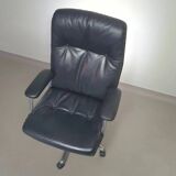 Vintage office chair P128 by Osvaldo Borsani for Tecno