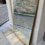 Grand miroir vintage à poser