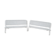 Pair of foldable 70s garden benches