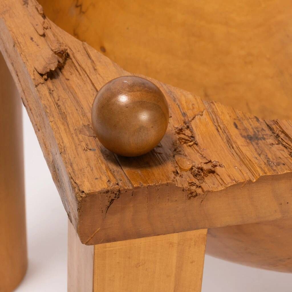 Unique wooden table by Antonín Hepnar
