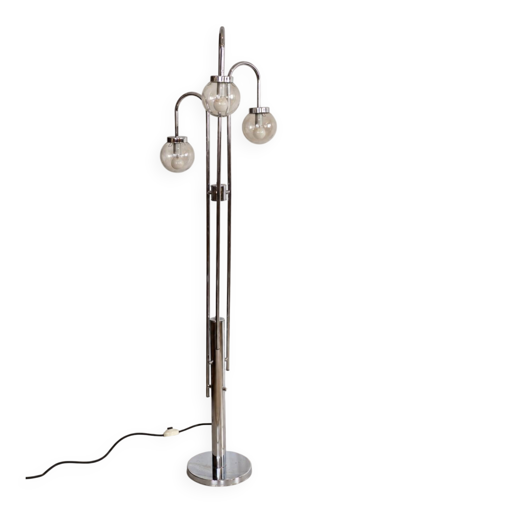 1970s "cascade" floor lamp