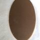 Oval mirror 36x67cm