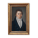 Portrait man pastel 1818 in gold frame