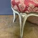 Caises de style Louis XV en bois peint
