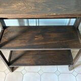 Vintage plant rack duo