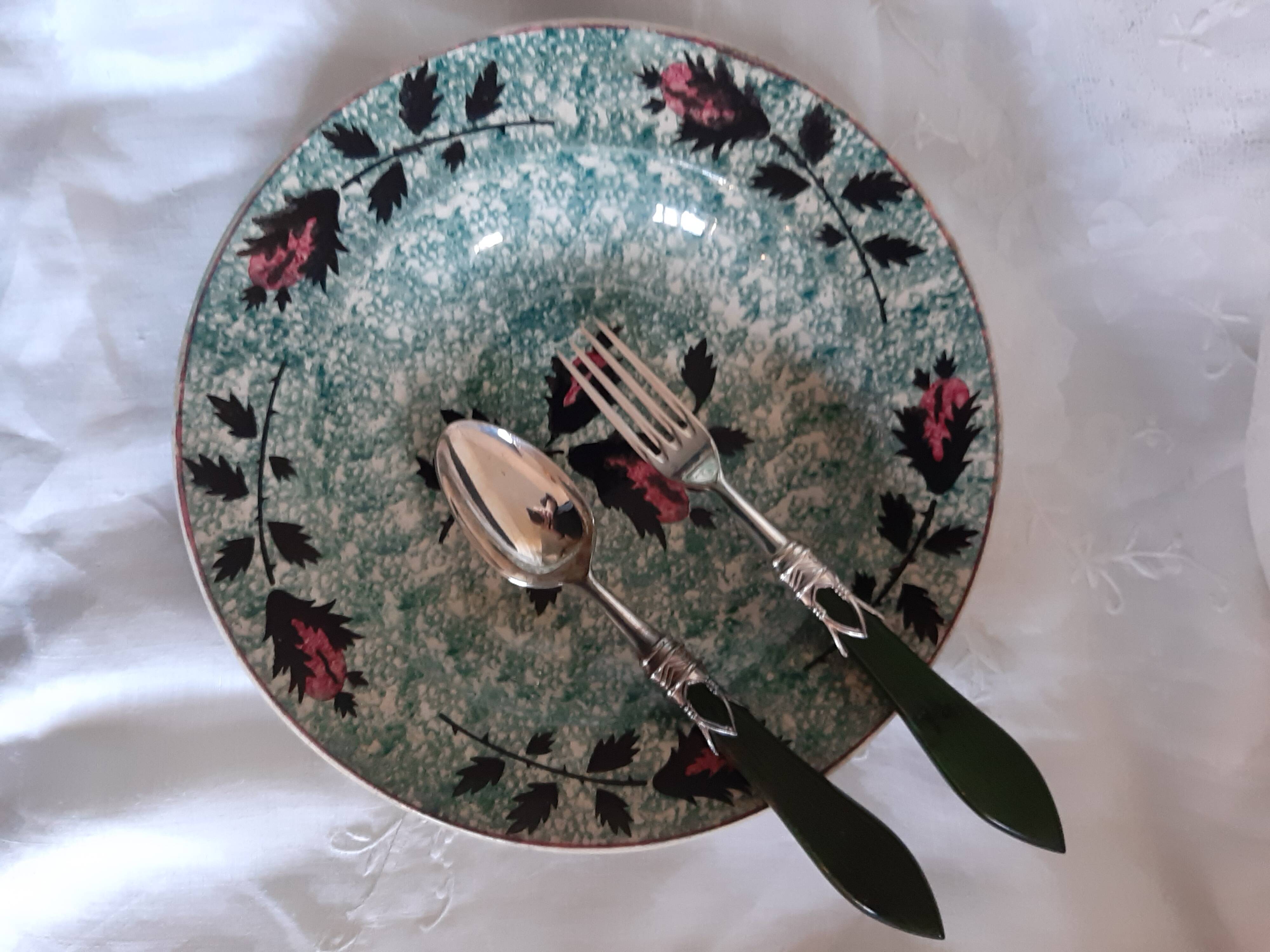 Laure Japy silver-plated metal and wood cutlery set x8