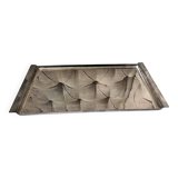 Paola navone silver metal tray for egizia