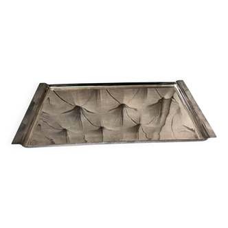 Paola navone silver metal tray for egizia