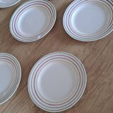 Old dessert or starter plates Gien