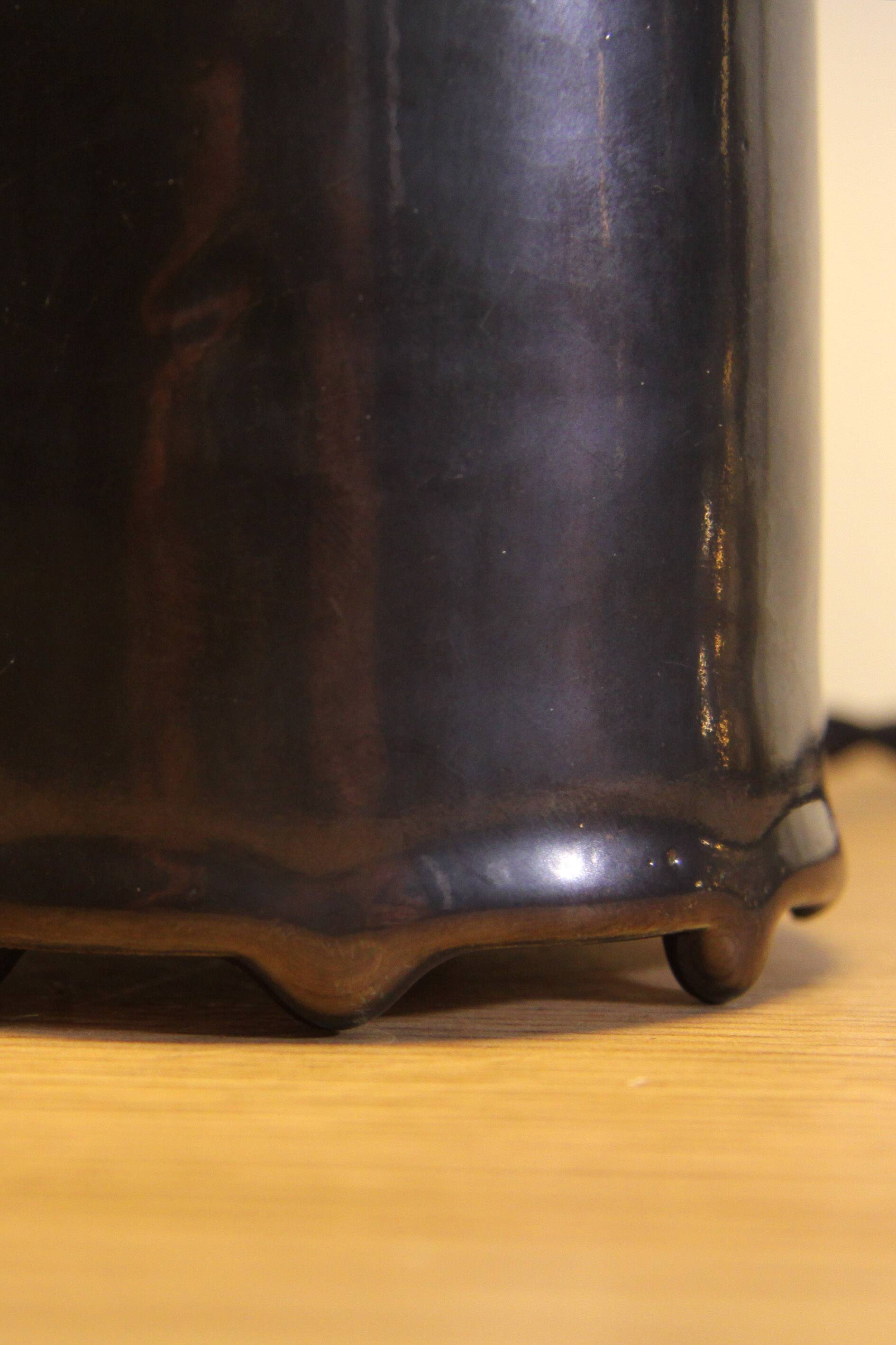 Ceramic mushroom lamp