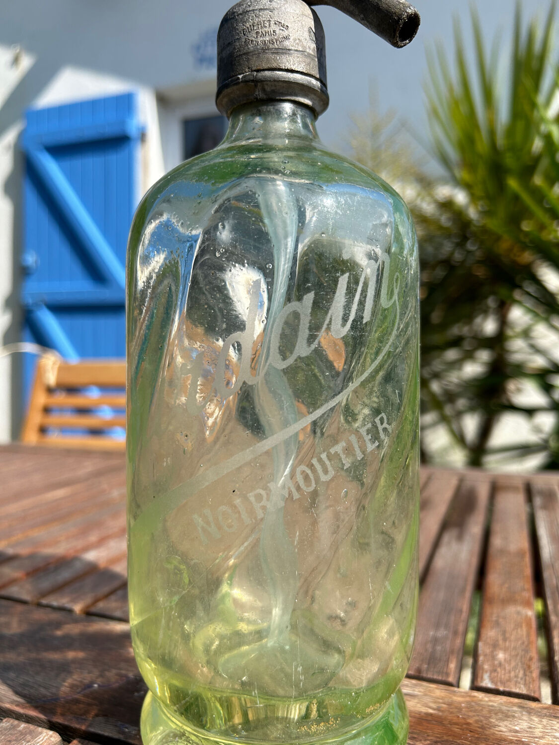 Bouteille siphon ancienne