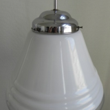 Art deco pendant light with Philips globe